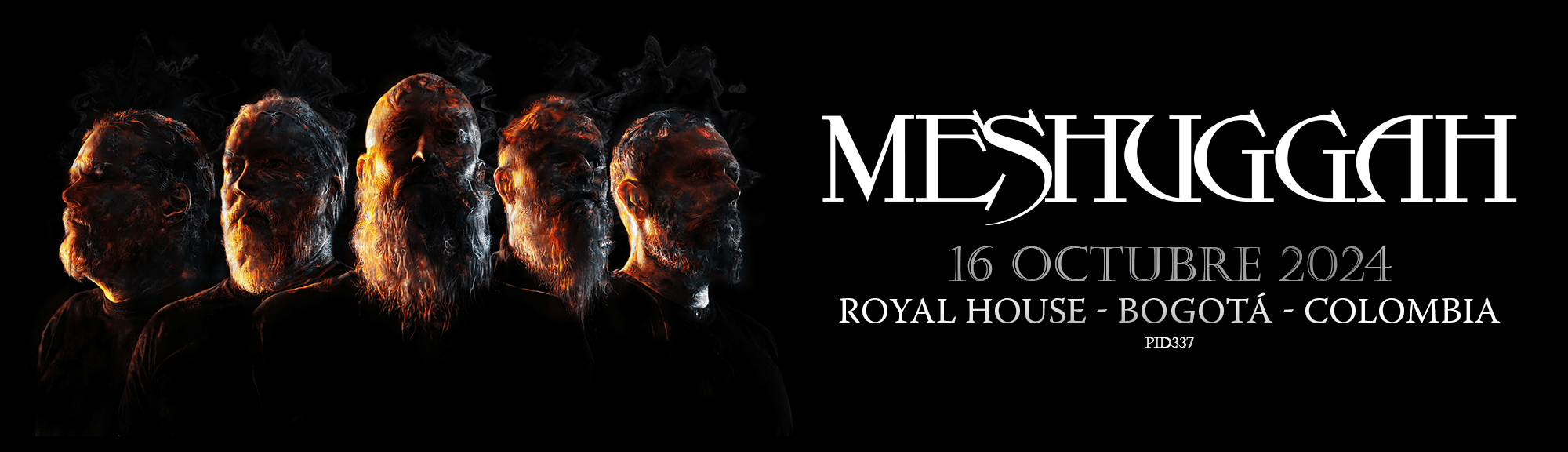 MESHUGGAH en concierto: 16 Octubre, Bogotá
