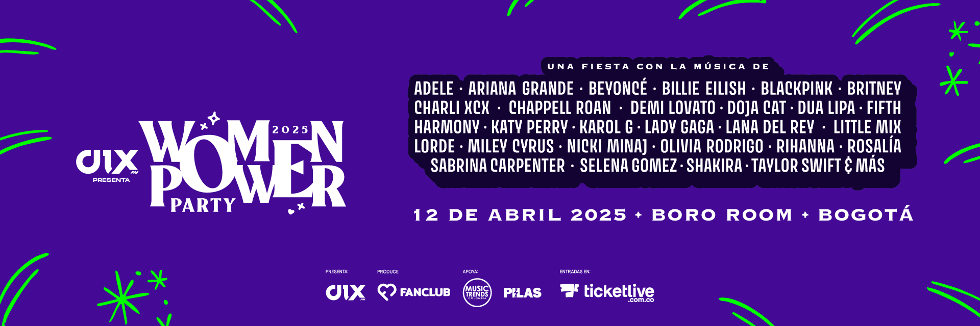 Women Power Party 2025 – Bogotá