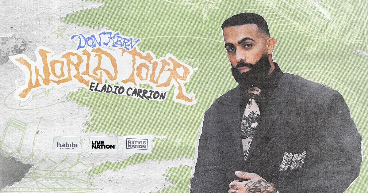 Eladio Carrión en concierto: 10 octubre 2025, Bogotá