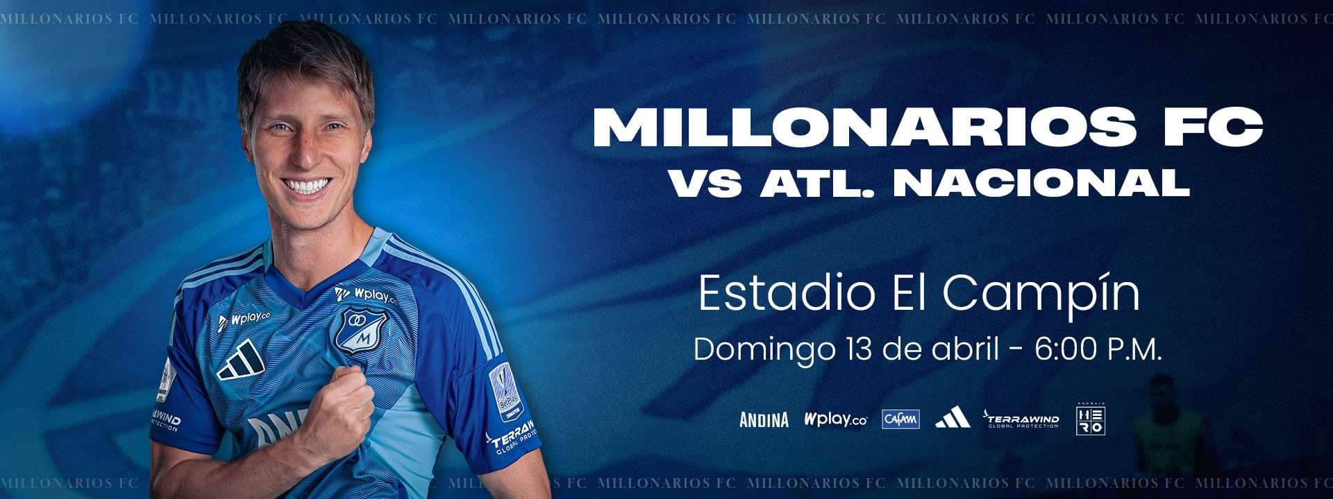 Partido Millonarios vs. Atlético Nacional: 13 abril 2025