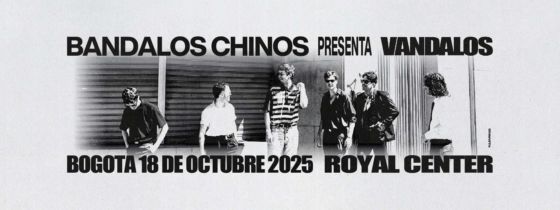 Bandalos Chinos en concierto: 18 octubre 2025, Bogotá