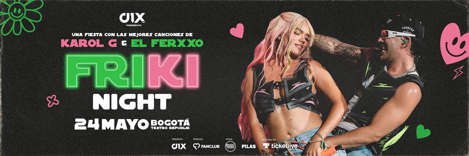 Friki Night, Karol G x Ferxxo 2025, Bogotá