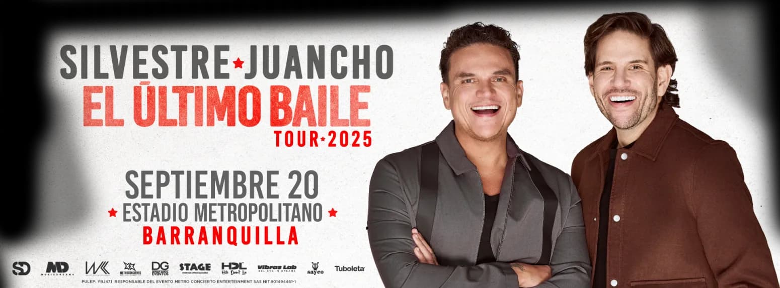 Silvestre Dangond en concierto: 20 sept 2025, Bquilla