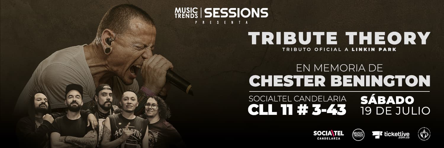 Musictrends Sessions Presenta: Tribute Theory, en Memoria de Chester Bennington