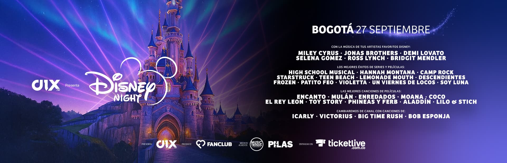 Childhood Night (Disney Night) 2025 – Bogotá