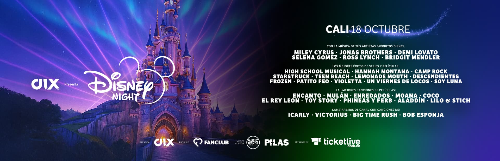 Childhood Night (Disney Night) 2025 – Cali