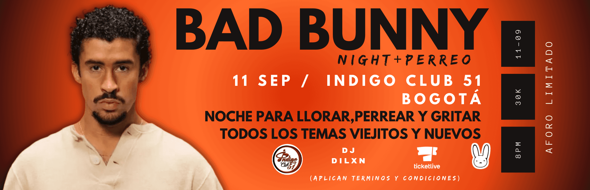 BAD BUNNY NIGHT//PERREO