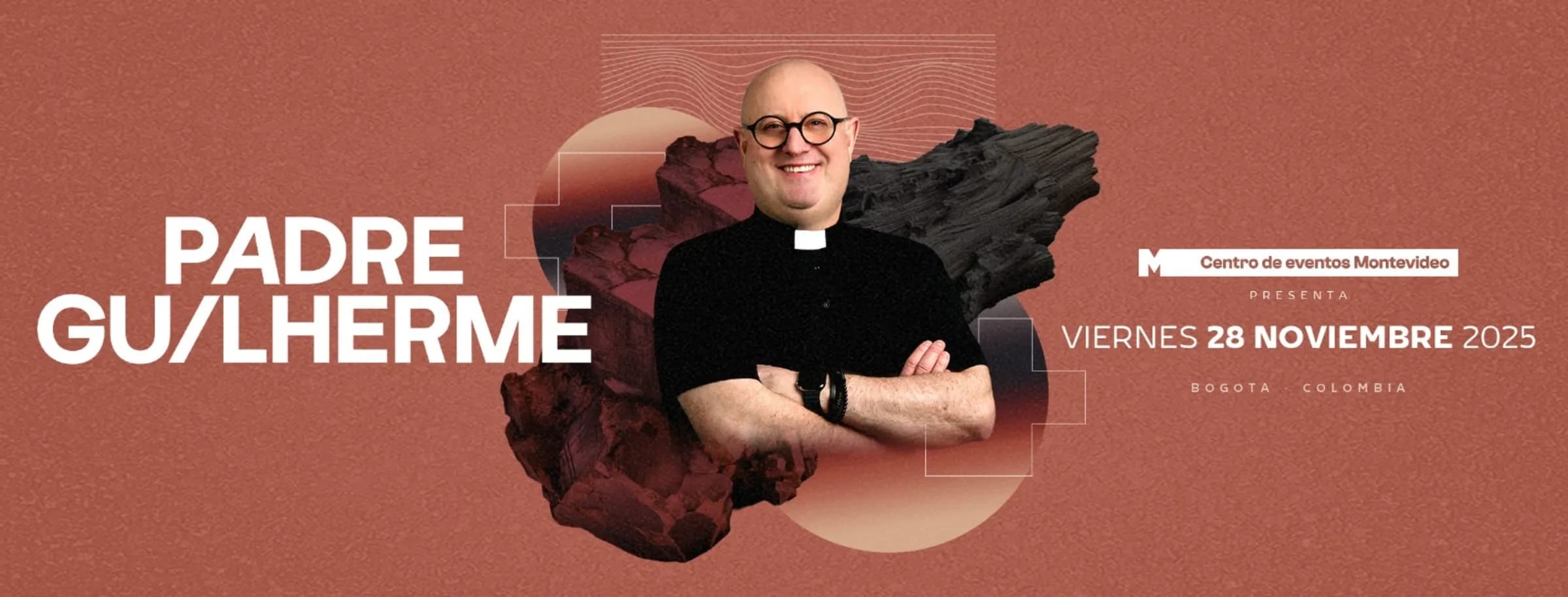 Padre Guilherme en concierto: 28 noviembre 2025, Bogotá