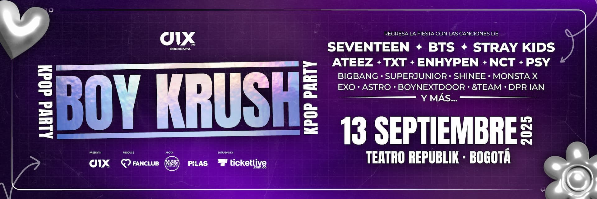 Boy Krush, KPOP Party 2025
