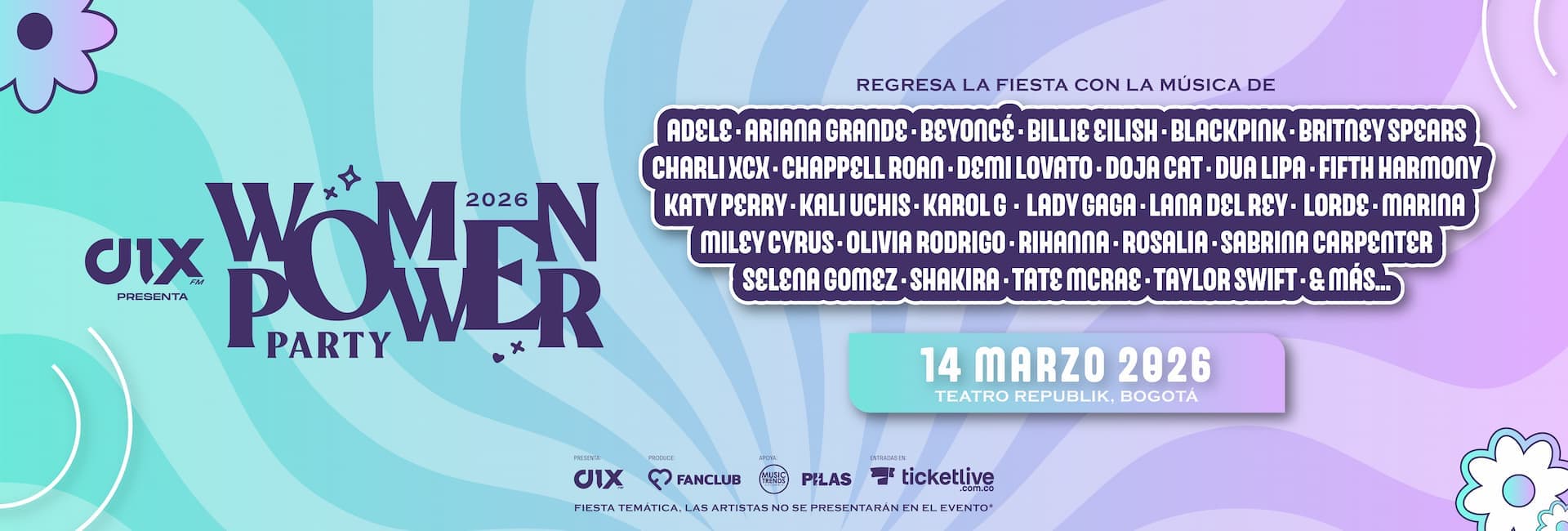 Women Power Party 2026, Bogotá