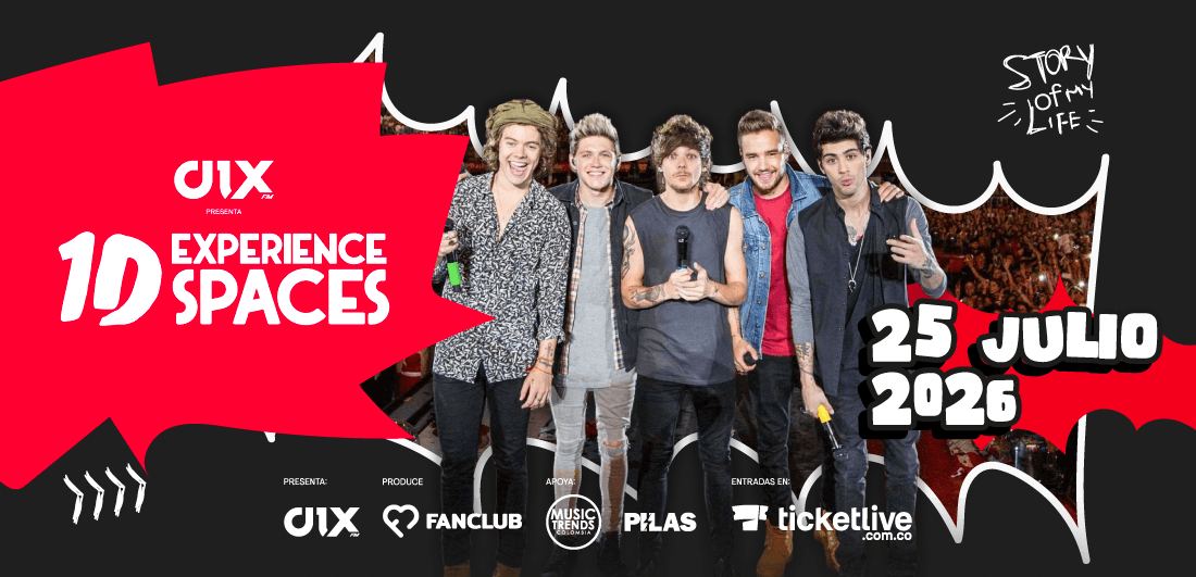 1D Experience Spaces 2026, 25 julio Bogotá