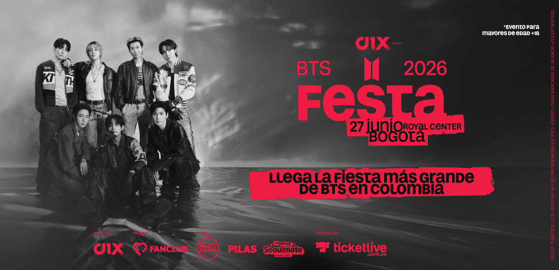BTS Festa Party, 27 junio 2026, Bogotá
