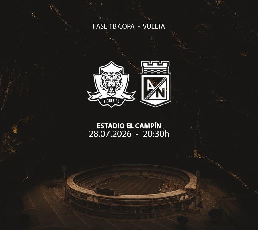 Partido Nacional vs Tigres FC: 28 julio 2026, Bogotá