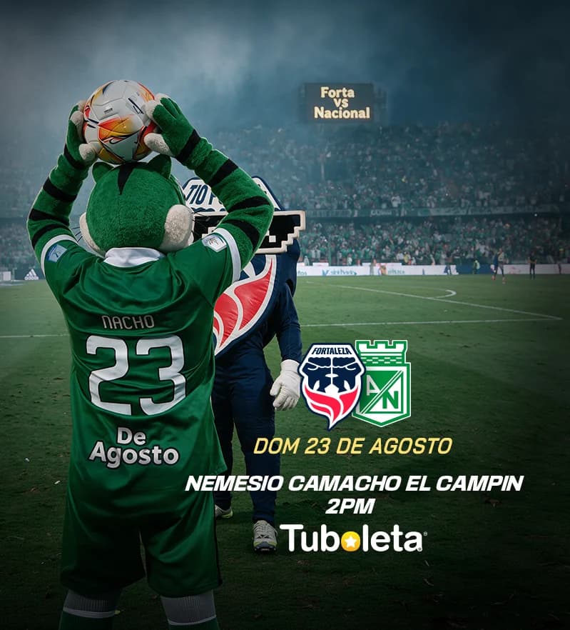 partido Nacional vs. Fortaleza: 23 agosto 2026, Bogotá