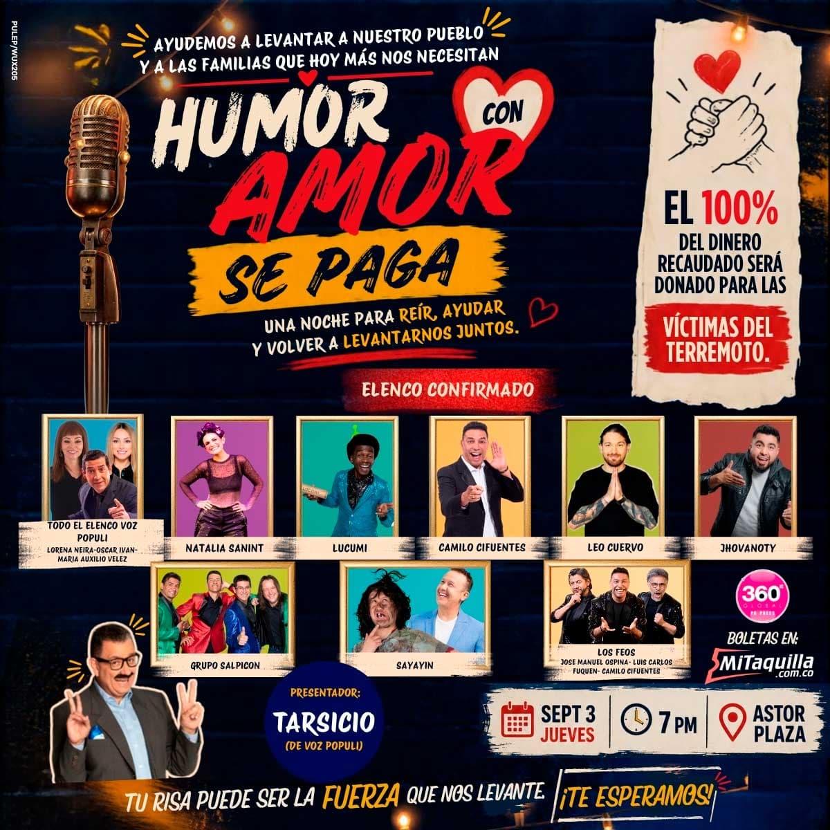 Humor con amor se paga - Bogotá