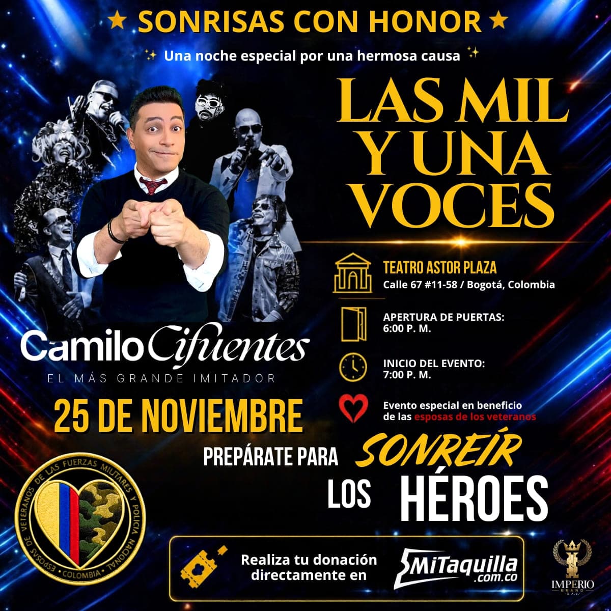 Sonrisas con honor - Bogotá