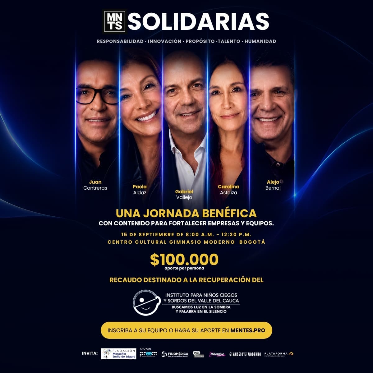 Una Jornada Benéfica con Contenido para Fortalecer Empresas y Equipos - Bogotá